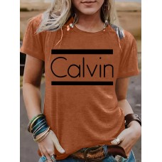 Short sleeved Calvin