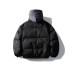 False Two-Piece Hooded Cotton Coat Unisex Loose Casual Cotton Jacket