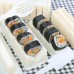 DIY Sushi Maker Kit with Plastic Molds for Rolls, Round, Square & Heart Shapes