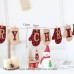 Christmas Pull Banner Decorations Festival Banner Party Decoration Wooden Christmas Flag Garland Christmas Decorations 