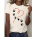 Don't mess with me loose casual short sleeves