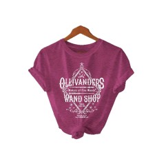 Printed short sleeved OLLIVANDERS pattern Printed short sleeved OLLIVANDERS pattern