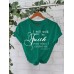 Short sleeved inspirational quotes from women's beliefs