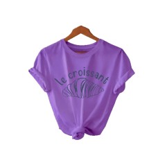 Short sleeved women's Le Croissant