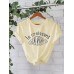 Short sleeved women's Le Croissant