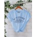 Short sleeved women's Le Croissant