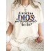 Pattern DIOS round neck short sleeved shirt