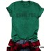 Short sleeved t-shirt women's slogan round neck short sleeved shirt