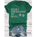 Printed short sleeved pet enthusiast printed round neck Printed short sleeved pet enthusiast printed round neck
