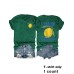 Printed short sleeved lemon