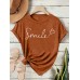 Smile's new short sleeved women's clothing