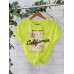 California Coconut Tree Printed Short Sleeve