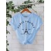Iron Tower Printed Loose Short Sleeve