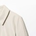 Casual Versatile Collar Zipper Cotton Solid Color Jacket