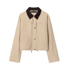 Loose long sleeved retro style jacket