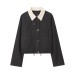 Loose long sleeved retro style jacket