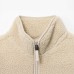 Stand up collar long sleeved zipper jacket for women