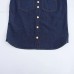 Flip collar versatile loose soft denim shirt jacket