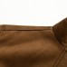 Stand up collar long sleeved zipper motorcycle jacket for women