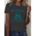 Short sleeved kangaroo pattern