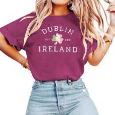 St. Patrick's Element Printed Short Sleeve