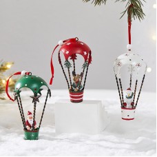 Creative Iron Christmas Tree Ornaments - Santa Claus, Reindeer Hanging Decorations and Display Items
