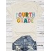 Colorful letters FOUR printed short sleeves