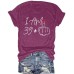 Red nail I AM39 short sleeved female