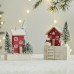 Christmas Decorative Mini Wooden House Tabletop Decoration, Wooden Cottage for Room Window Display Scene Arrangement Christmas Decorative Mini Wooden House Tabletop Decoration, Wooden Cottage for Room Window Display Scene Arrangement