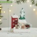 Christmas Decorative Mini Wooden House Tabletop Decoration, Wooden Cottage for Room Window Display Scene Arrangement Christmas Decorative Mini Wooden House Tabletop Decoration, Wooden Cottage for Room Window Display Scene Arrangement
