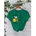 New Bee Pattern Short Sleeves