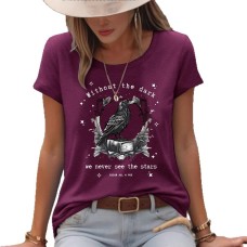 Short sleeved female Edgar Allan Poe