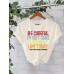 BE CAREFUL Printed T-shirt