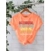 BE CAREFUL Printed T-shirt