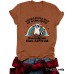 Sunshine Raccoon Pattern Short Sleeve