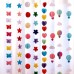 Wholesale Creative Festival Streamers and Decorations with Circular Stars, Flowers, Paper Hearts, and String Hanging Ornaments