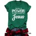 THE IS POWER IN THE NAME OF JESUS Loose Short Sleeves