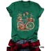 Short sleeved bicycle and butterfly