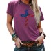 Star and stripe printed short sleeves