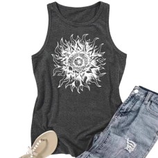 Bohemian floral print women's clothing
