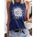Bohemian floral print women's clothing