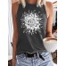 Bohemian floral print women's clothing