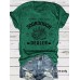 SOURDOUGH Pattern New Round Neck Loose Short Sleeve