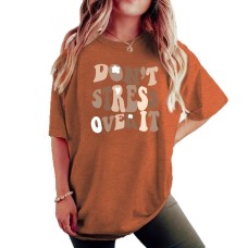 DONT STRESS New Short Sleeves