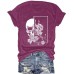 STAND Skull Rose Short Sleeve
