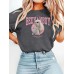 BEETANBUY Two rabbits loose casual short sleeves