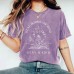 Wash and make old letter pattern short sleeves