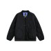 Diamond Pattern  White Duck Down Baseball Collar Lightweight Down Jacket