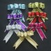 Christmas Tree Handmade 3D Bow Ornament Decoration for Holiday Hotel Mall Window Display Scene