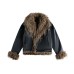 Oversized Unisex Design Thickened Short Down Jacket Coat